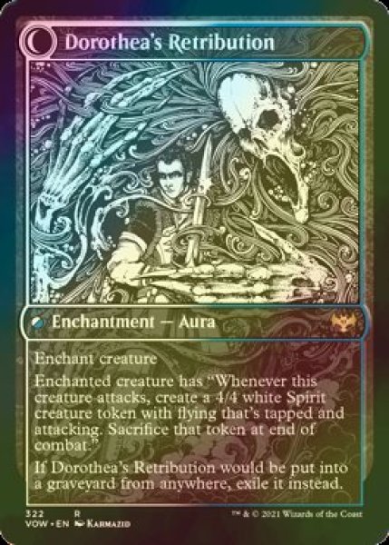 画像2: [FOIL] 復讐に燃えた犠牲者、ドロテア/Dorothea, Vengeful Victim ● (ショーケース・日本産ブースター版) 【英語版】 [VOW-金R] (2)