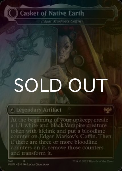 画像2: [FOIL] 航海者ドラキュラ/Dracula the Voyager ● (日本産ブースター版) 【英語版】 [VOW-金R] (2)