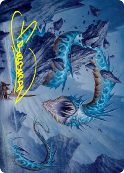 画像1: 生物光の海蛇/Biolume Serpent No.020 (箔押し版) 【英語版】 [VOW-アート] (1)