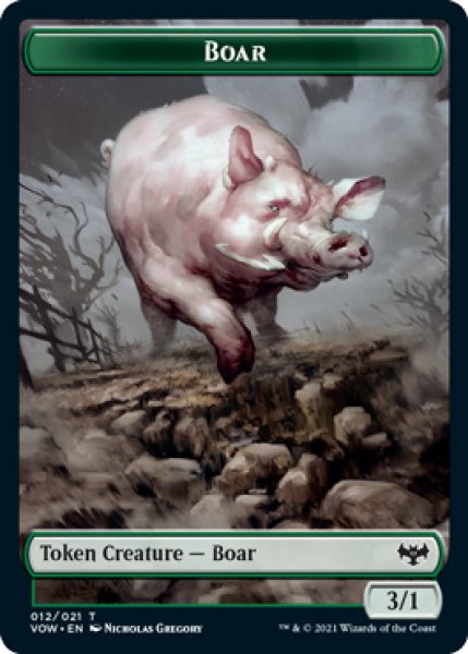 画像1: 猪/BOAR 【英語版】 [VOW-トークン] (1)