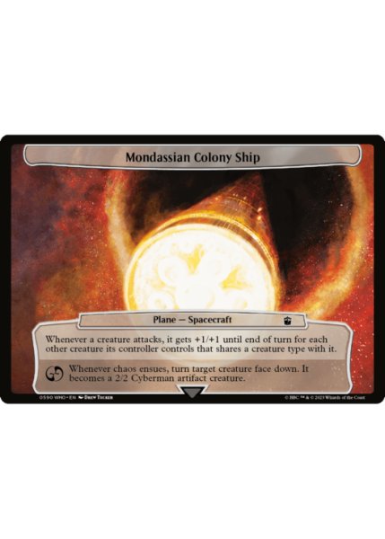 画像1: モンダスのコロニー船/Mondassian Colony Ship 【英語版】 [WHO-次元] (1)