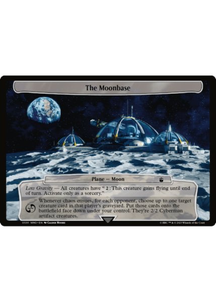 画像1: ムーンベース/The Moonbase 【英語版】 [WHO-次元] (1)