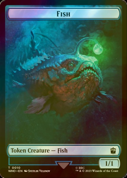 画像1: [FOIL] 魚/FISH 【英語版】 [WHO-トークン] (1)