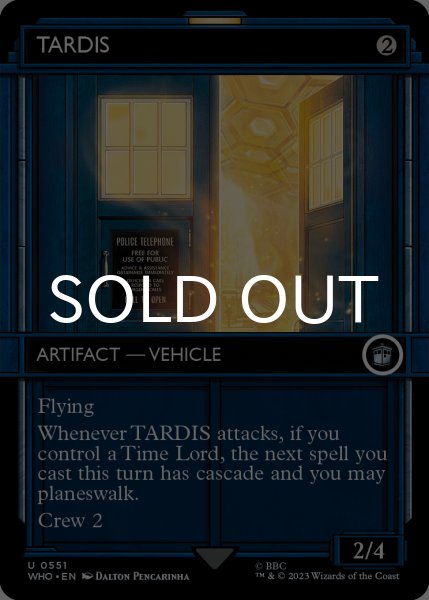 画像1: ターディス/TARDIS (ショーケース版) 【英語版】 [WHO-灰U] (1)