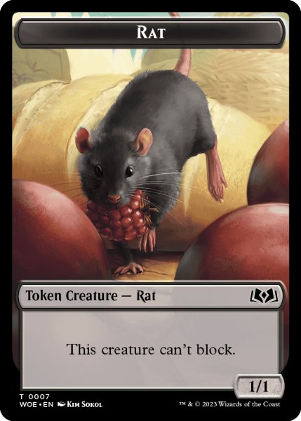 画像1: ネズミ/RAT 【英語版】 [WOE-トークン] (1)