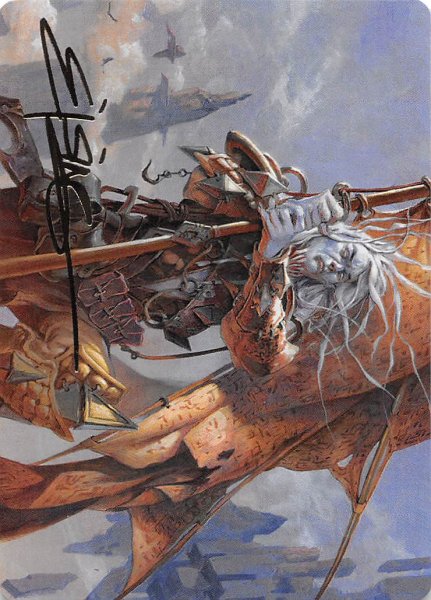 画像1: 海門の旗騎士/Sea Gate Banneret No.043 (箔押し版) 【日本語版】 [ZNR-アート] (1)