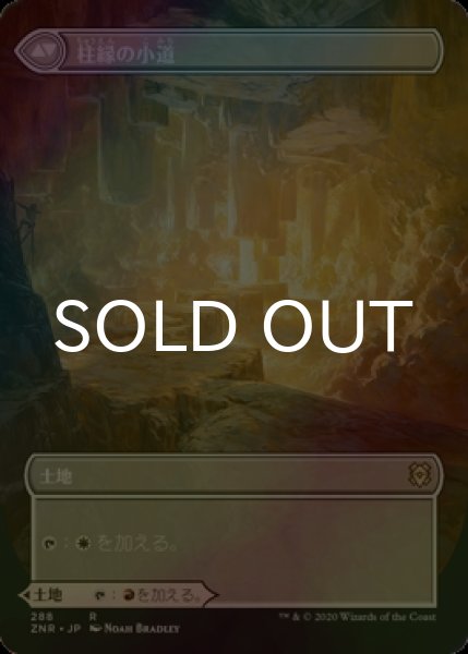 画像2: [FOIL] 針縁の小道/Needleverge Pathway (全面アート版) 【日本語版】 [ZNR-土地R] (2)