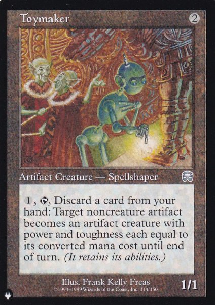 画像1: 玩具職人/Toymaker 【英語版】 [MMQ-灰List] (1)