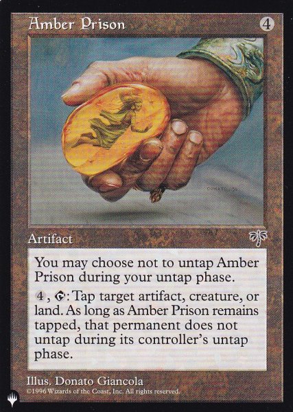 画像1: 琥珀の牢/Amber Prison 【英語版】 [MIR-灰List] (1)