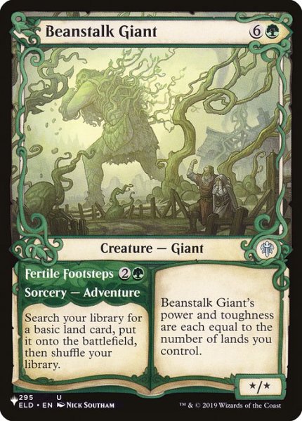 画像1: 豆の木の巨人/Beanstalk Giant 【英語版】 [ELD-緑List] (1)
