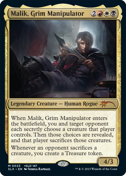 画像1: Malik, Grim Manipulator 【英語版】 [SLX-金List] (1)