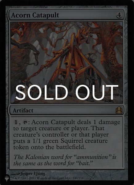 画像1: どんぐりカタパルト/Acorn Catapult 【英語版】 [CMD-灰List] (1)