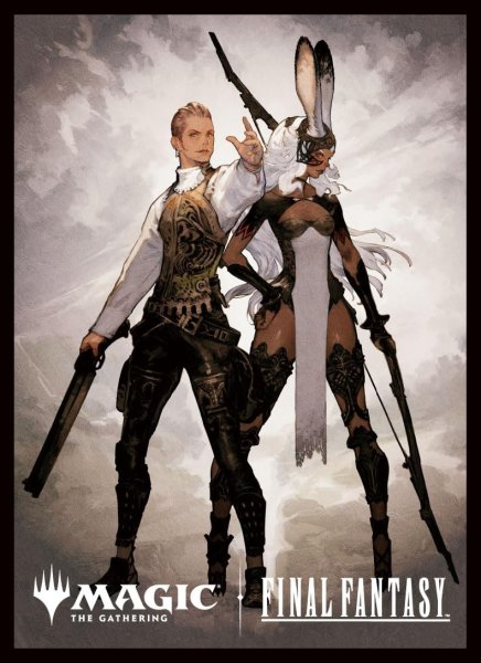 画像1: 【エンスカイ】 カードスリーブ FINAL FANTASY 『「アーティスト」ボーダーレス版 空賊バルフレアとフラン』 (1)
