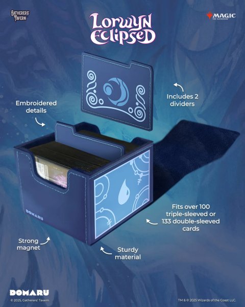 画像2: 【GATHERERS TAVERN】 Lorwyn Eclipsed Brine Blue DOMARU Box (2)