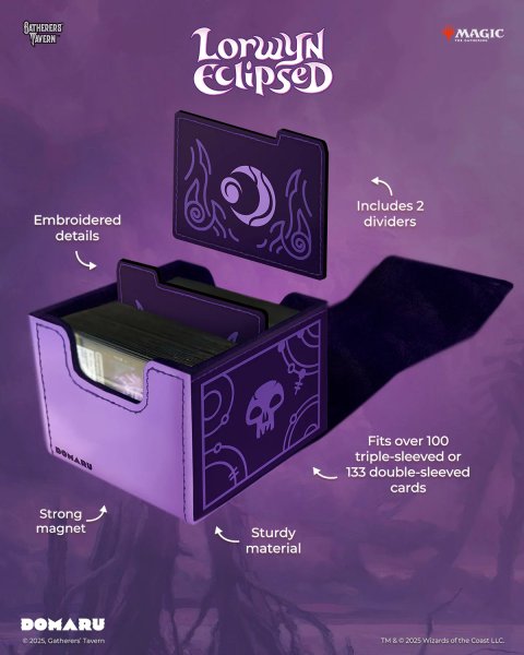 画像2: 【GATHERERS TAVERN】 Lorwyn Eclipsed Eventide Black DOMARU Box (2)