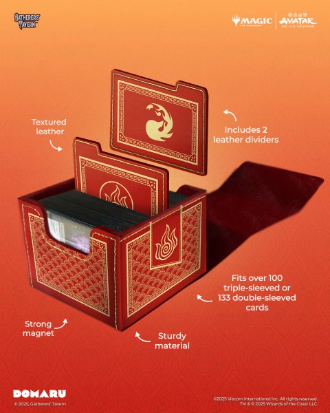 画像2: 【GATHERERS TAVERN】 Avatar: The Last Airbender Fire Domaru Box (2)