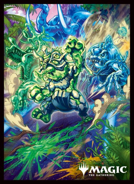 画像1: 【エンスカイ】 カードスリーブ 霊気走破 『世界軟泥の進撃』 (1)