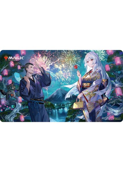 画像1: 【放浪皇の夏祭り】 特製プレイマット (1)