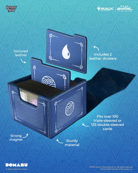 画像2: 【GATHERERS TAVERN】 Avatar: The Last Airbender Water Domaru Box (2)