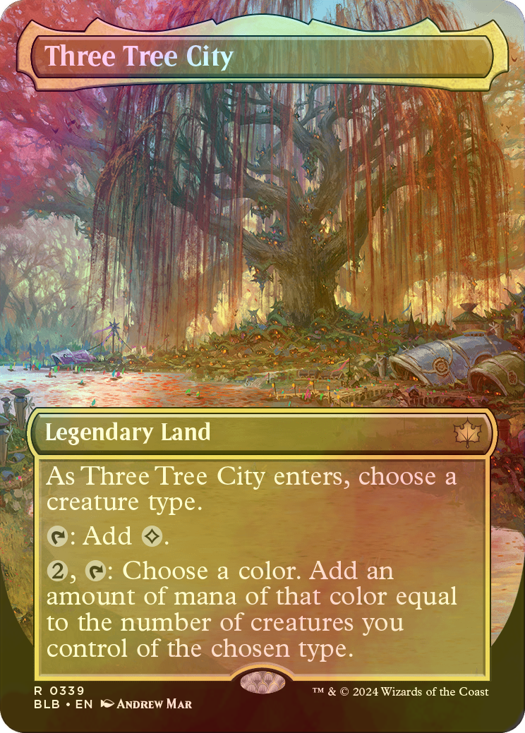 Three Tree City | Bloomburrow Foil | Standard | Card Kingdom