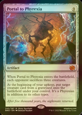 FOIL] ファイレクシアへの門/Portal to Phyrexia (海外産ブースター版