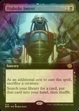 MTG 悪魔の意図 英語FOIL