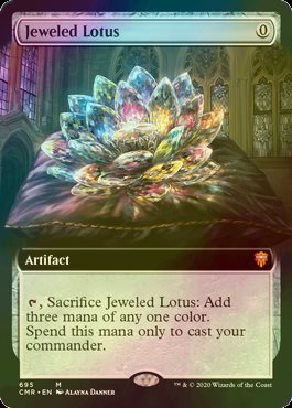 宝石の睡蓮 Jeweled Lotus 英語版 拡張アートFOIL