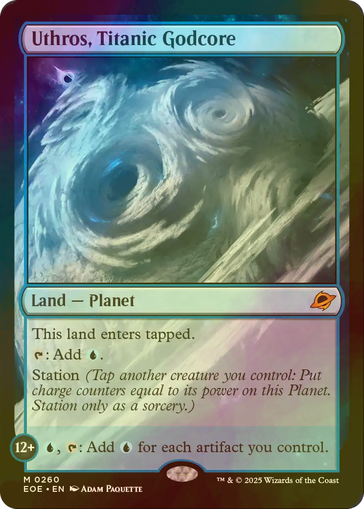 【EOE】巨大な神核、ウスロス　ギャラクシーfoil英語 EOE】巨大な神核、ウスロス ギャラクシーfoil英語 Galaxy FOIL