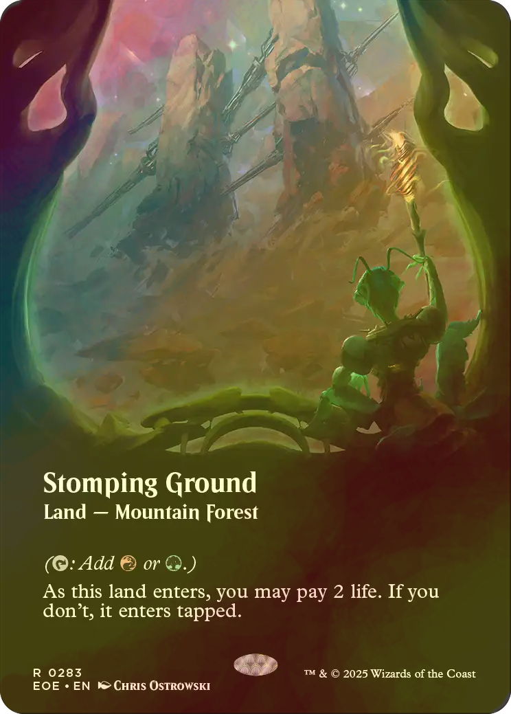 FOIL] 踏み鳴らされる地/Stomping Ground No.283 (全面アート