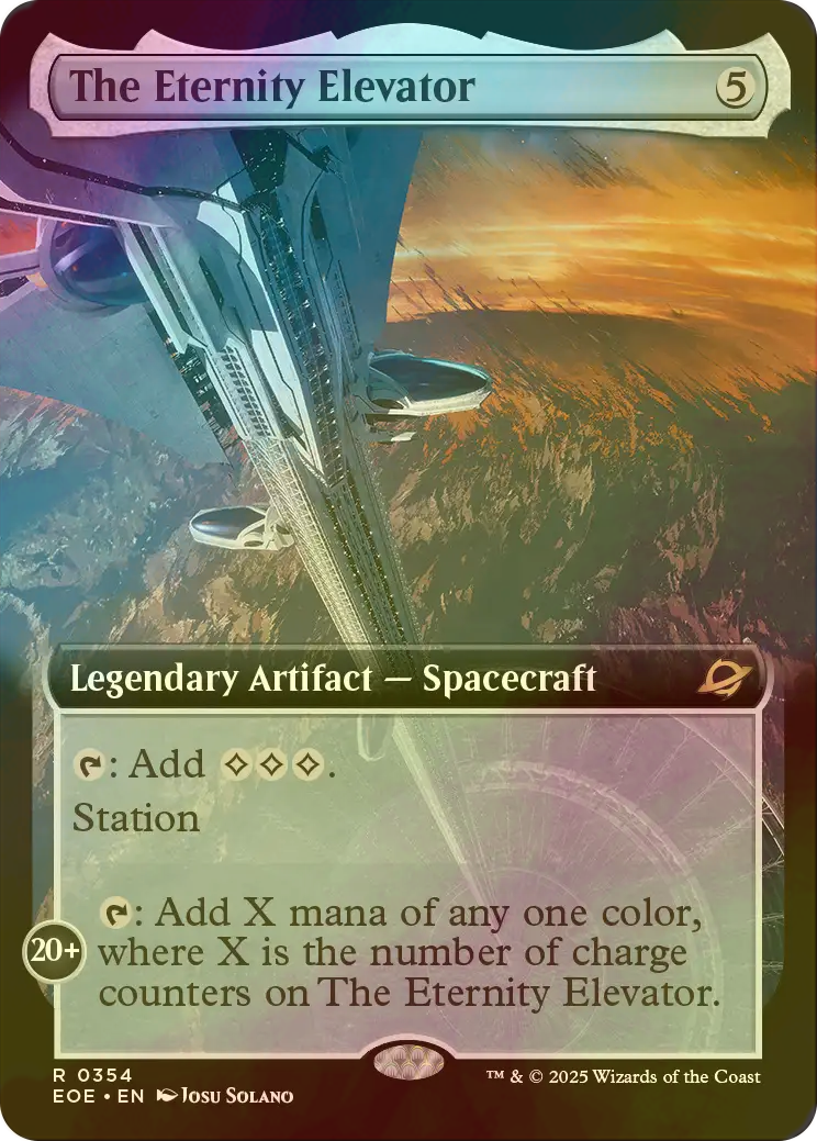 エルピスの所長、ヘルメス 日本語 拡張アート FOIL ff 拡張foil FOIL] 久遠のエレベーター/The Eternity Elevator (拡張アート版