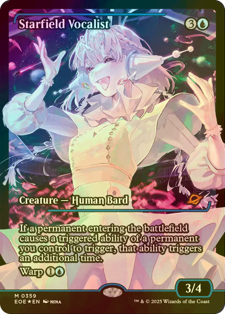 【MTG】星原の歌手【NM】foil MTG 星原の歌手 ジャパンショーケース Foil 日本語 - メルカリ