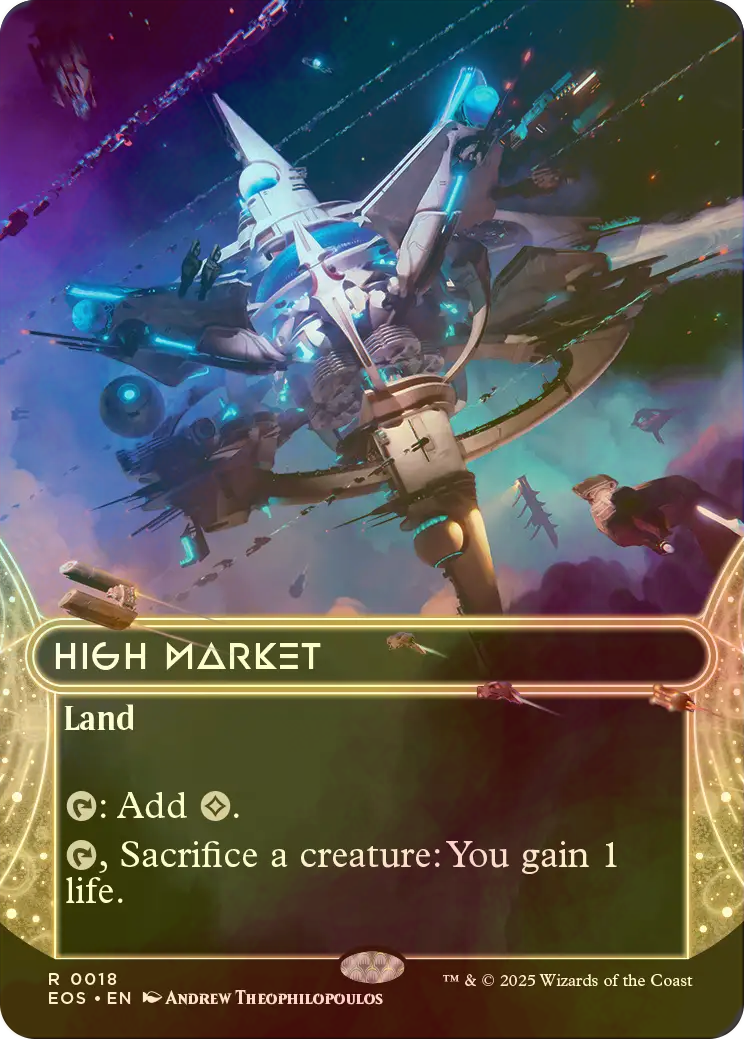 foil1枚＋レア3枚】高級市場 highMarket Foil 英語