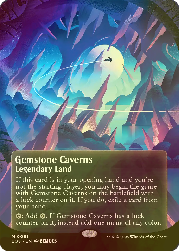 アグラロンドの燦光洞　宝石の洞窟　英語版　foil 1枚 Foil】(364)《アグラロンドの燦光洞/Glittering Caves of