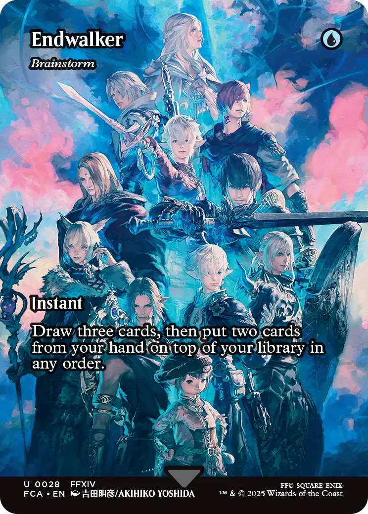 S席特典 B2 ポスター 歌舞伎 FINAL FANTASY ファイナル
