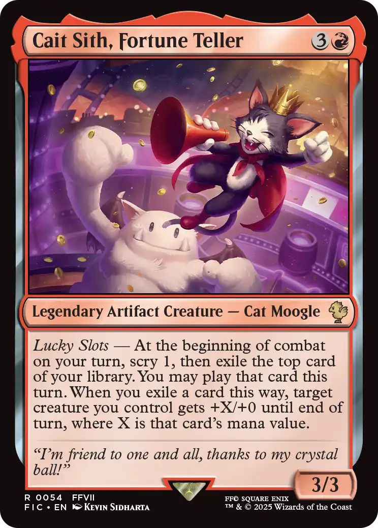 MTG 占い師、ケット・シー 英語 拡張 FOIL 占い師、ケット・シー/Cait Sith, Fortune Teller 【英語版