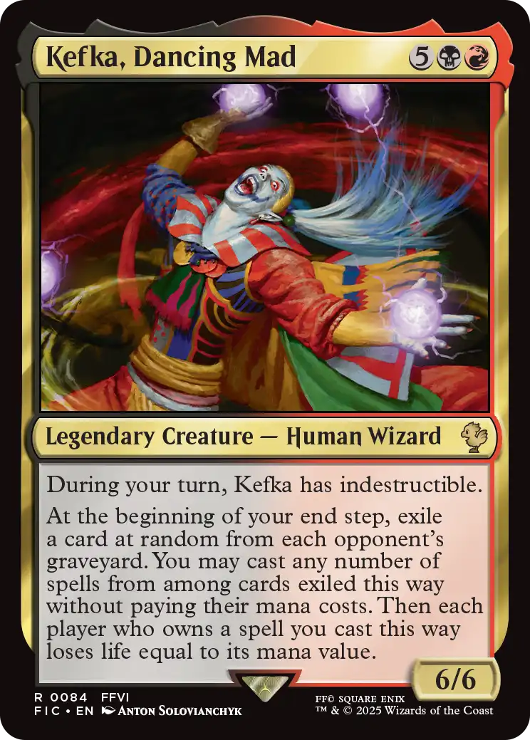 混沌もたらす者、ケフカ 拡張 Foil 混沌もたらす者 ケフカ 拡張foil MTG FINALファンタジー｜Yahoo