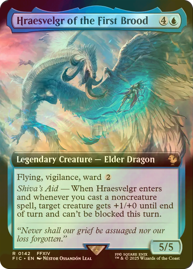 MTG 聖竜フレースヴェルグ 拡張版英語foil 1枚 ギフトバンドル産