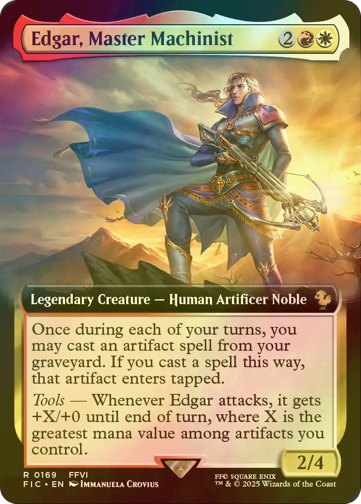 機械文明の旗手、エドガー　foil 機械文明の旗手、エドガー foil