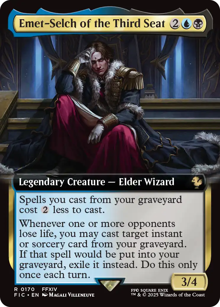第三の座、エメトセルク MTG FF 拡張foil 英語版 - メルカリ