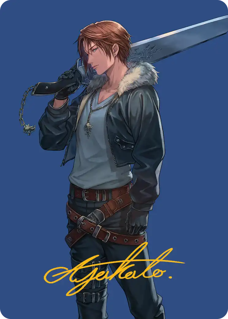 SeeDの傭兵、スコール/Squall, SeeD Mercenary No.047 (箔押し版