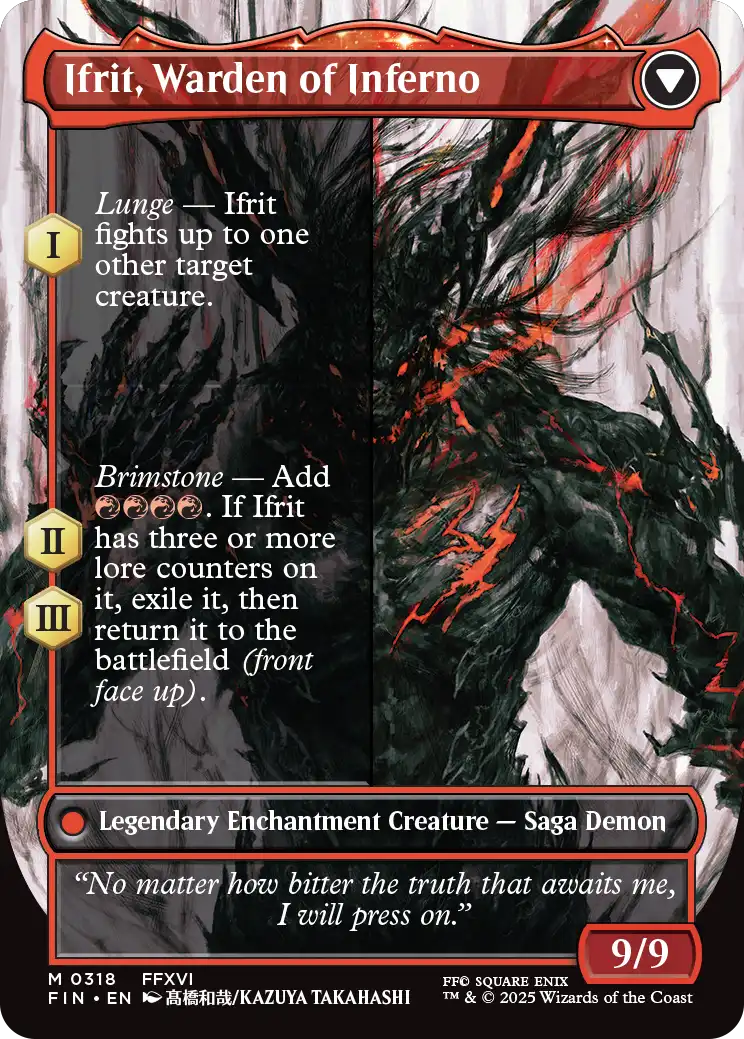 イフリートのドミナント、クライヴ/Clive, Ifrit's Dominant No