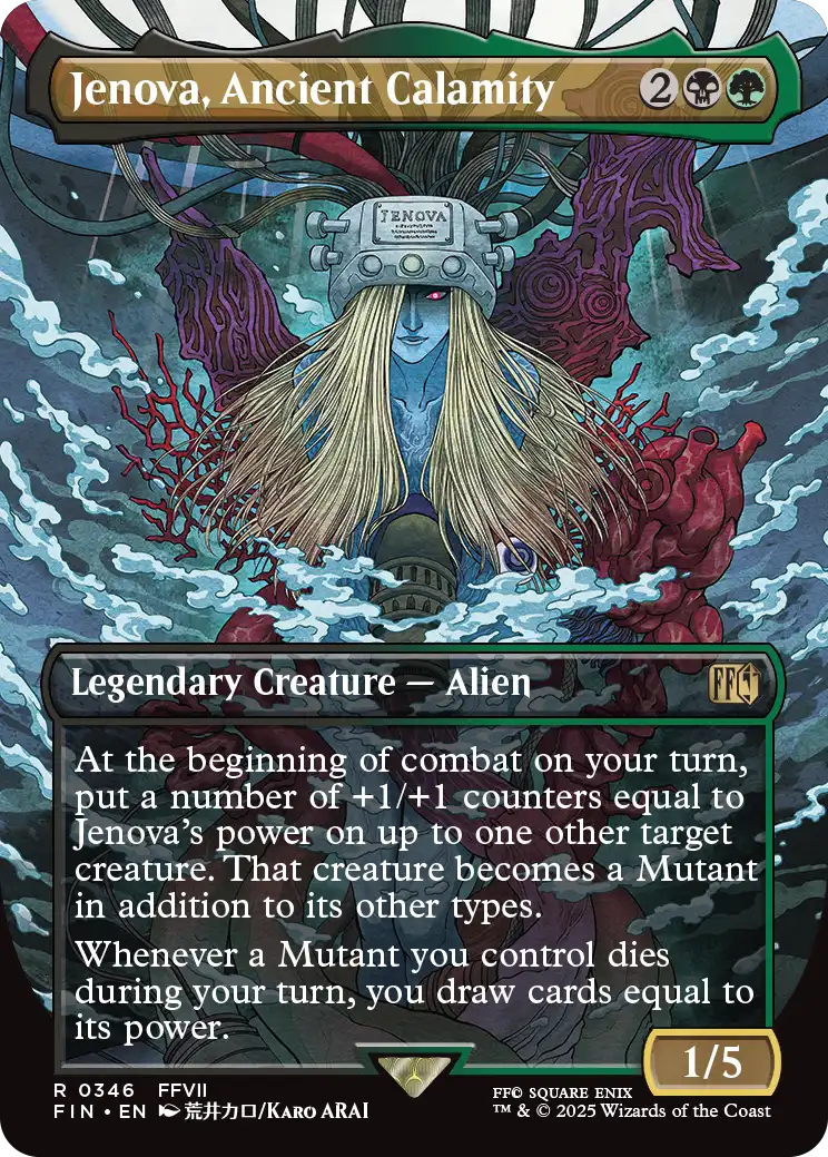 MTG FF 古代の災厄、ジェノバ 　英語　foil 拡張　アート ミントモール / MINT GAMES MTG(東日本橋) / 【FIN】【ENG
