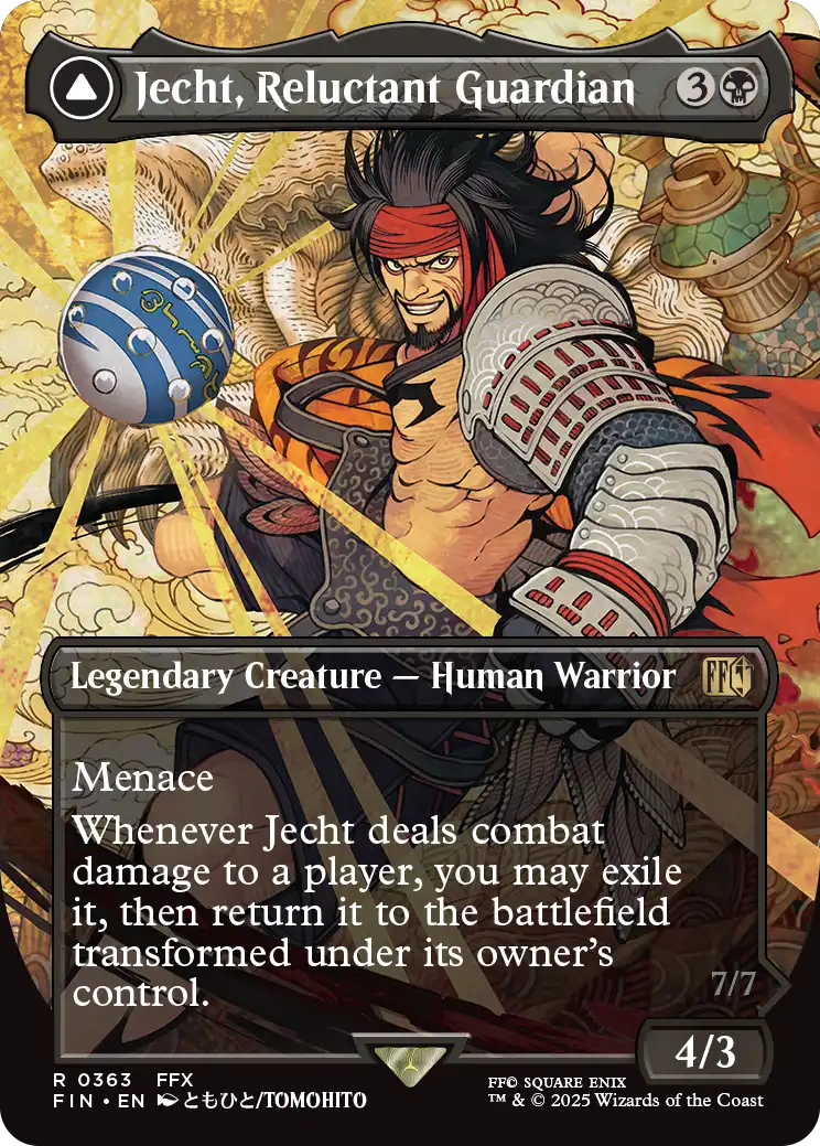 新作人気 幻のガード、ジェクト/Jecht, Reluctant (全面アート版 Guardian マジック：ザ・ギャザリング