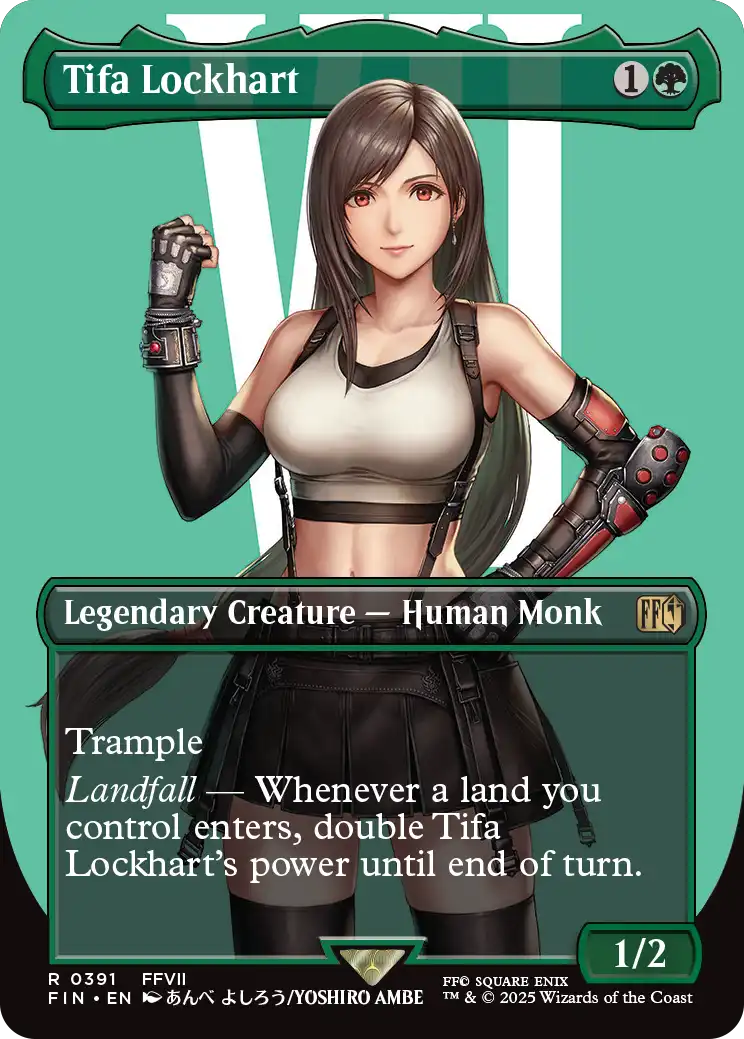 ティファ・ロックハート/Tifa Lockhart (全面アート版) 【英語版