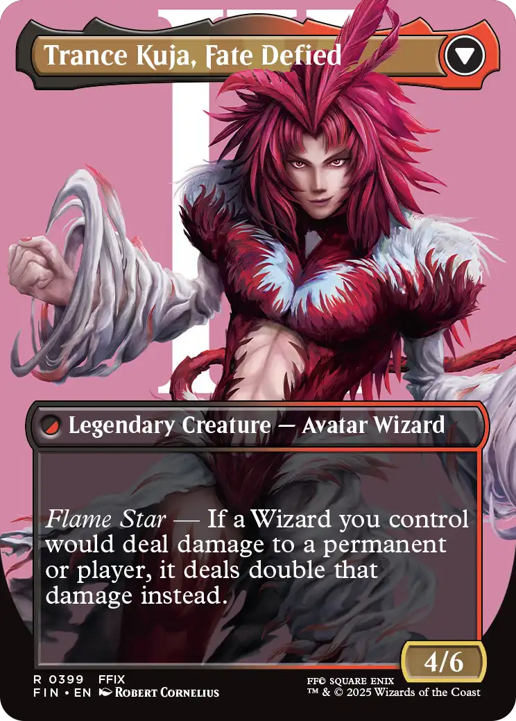 ジェノムの魔術師、クジャ/Kuja, Genome Sorcerer (全面アート版