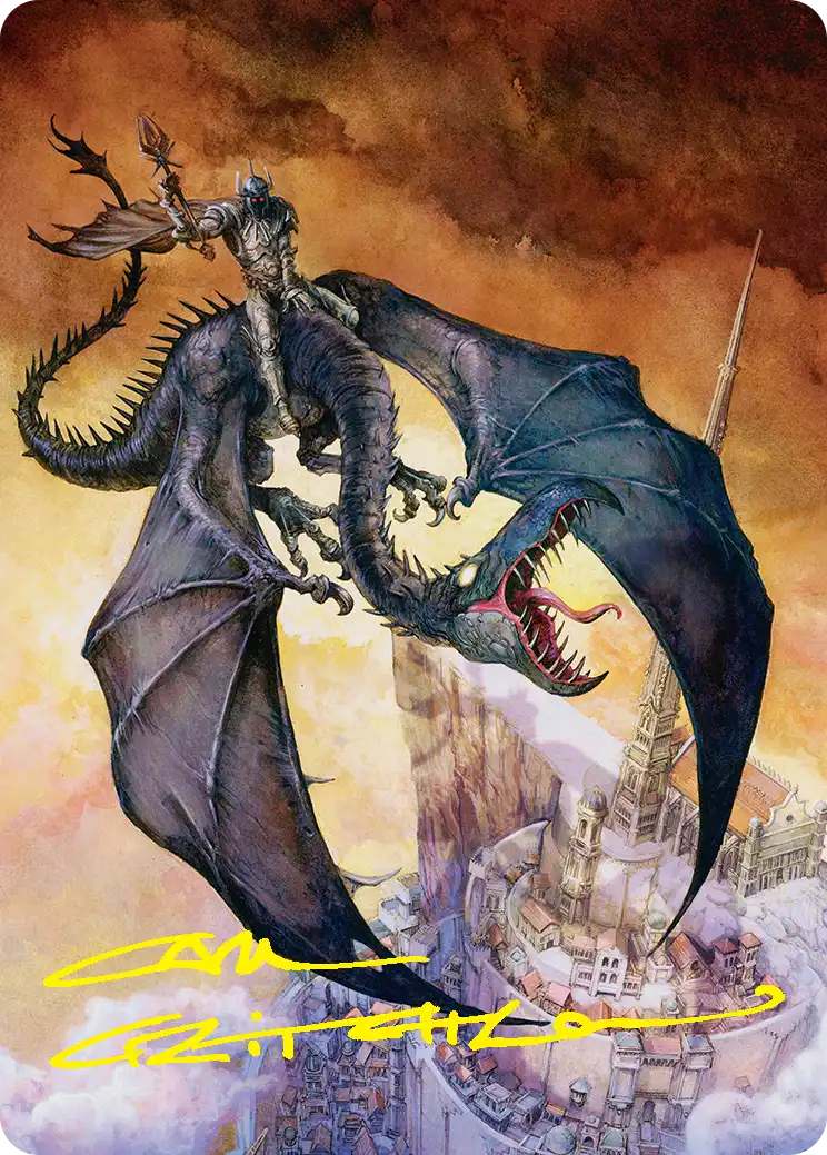 破滅をもたらす者、魔王/Witch-king, Bringer of Ruin No.032 (箔押し