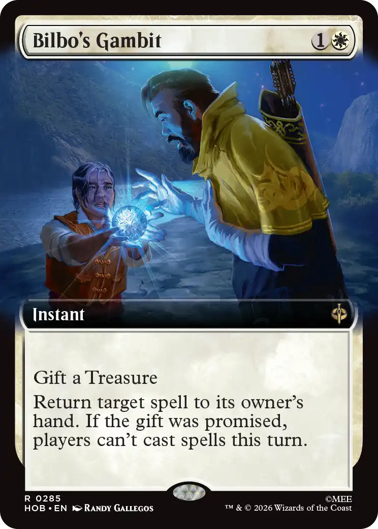 ビルボの作戦/Bilbo's Gambit (拡張アート版) 【英語版】 [HOB-白R