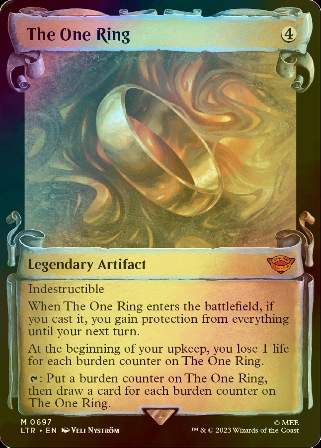 憧れの Ring ​foil MTG Ring The The 2022最新式 - One Ring 英語版 一