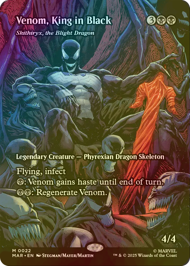 キング・イン・ブラック、ヴェノム拡張foil 英語 FOIL] キング・イン・ブラック、ヴェノム/Venom, King in Black