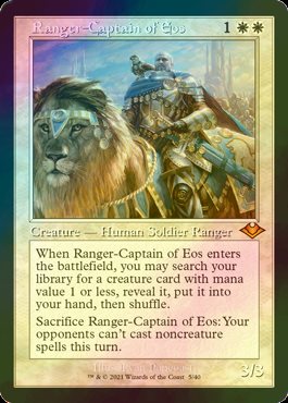 FOIL] イーオスのレインジャー長/Ranger-Captain of Eos (旧枠・海外産